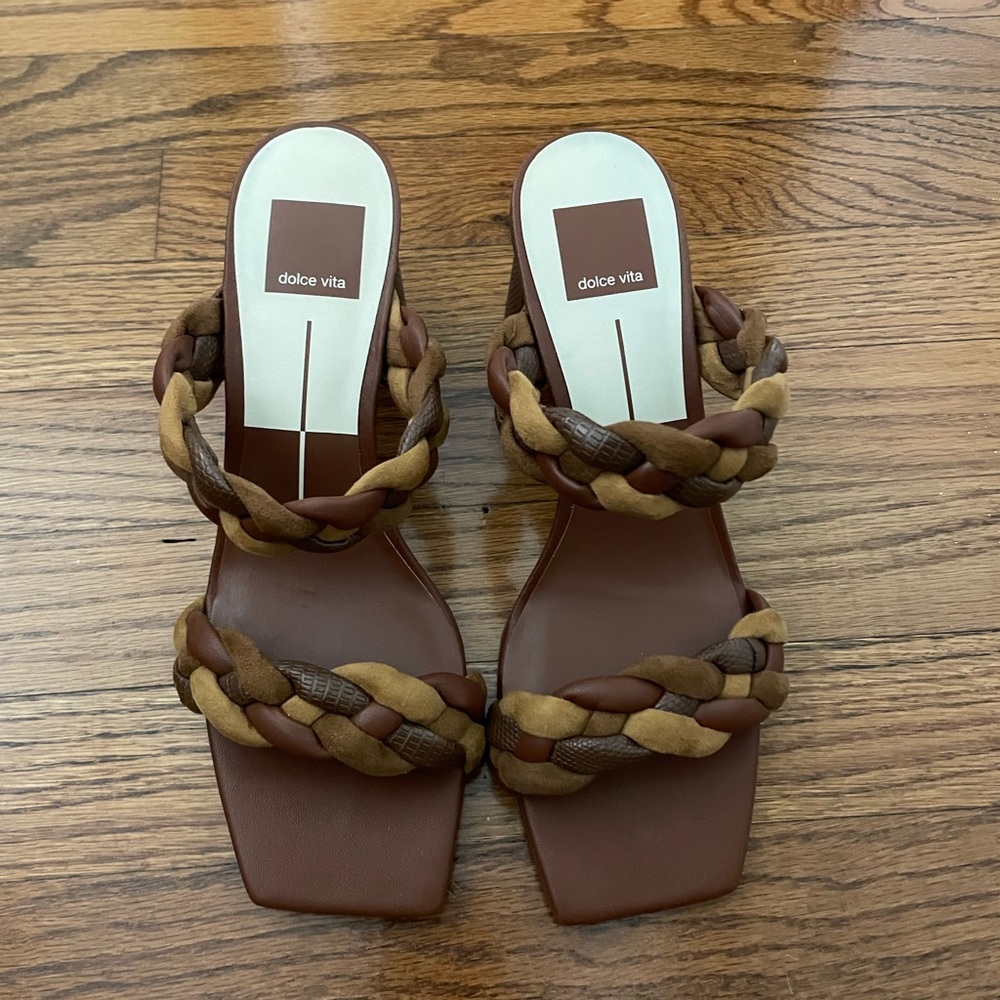 Dolce Vita Paily Heels in multi-color brown